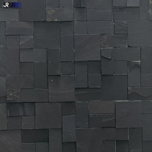 Mosaico de Pedra Ferro Preto